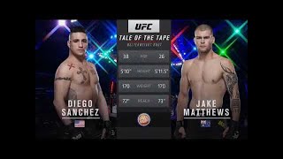 Diego Sanchez vs Jake Matthews FULLFIGHT Highlights 26th September 2020 [upl. by Ahsad]