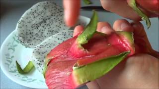 How to Prepare and Eat a Dragon Fruit [upl. by Gnet843]