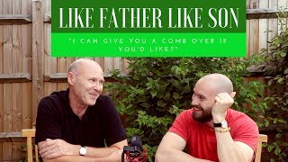 GOING BALD quotLike father like sonquot  Baldcafe Podcast episode 3 [upl. by Minardi769]