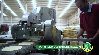 Demostración Máquina Tortilladora de Tolva ML 60│Manufacturas Lenin [upl. by Eintrok212]