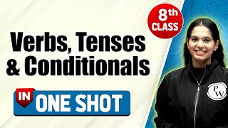 Verbs Tenses and Conditionals in One Shot  CBSE Class 8th  Pariksha Abhyas [upl. by Eirahcaz]