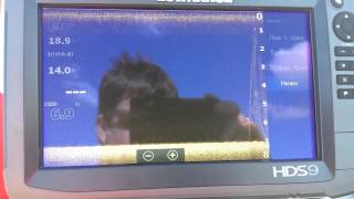 Lowrance HDS 9 Gen 3 Downscan [upl. by Edric931]