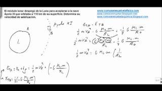 Fisica satelites artificiales calcular velocidad de satelizacion [upl. by Garv74]