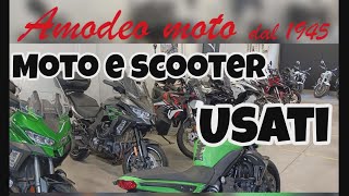 AMODEO MOTO  MOTO E SCOOTER USATI [upl. by Alonso]