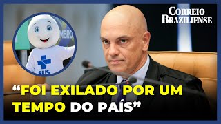 MORAES DIZ QUE NEGACIONISMO “EXILOU” ZÉ GOTINHA DO PAÍS POR UM TEMPO [upl. by Birck756]