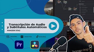 Transcripción de Audio  DAVINCI RESOLVE  TUTORIAL [upl. by Clemens]