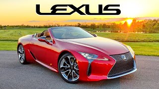 2021 Lexus LC 500 Convertible  OpenTop Performance Luxury PERFECTION [upl. by Clerk367]