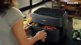 Philips Airfryer 3000 Series Dual Basket [upl. by Assitruc]