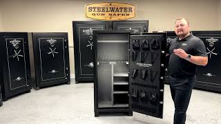 Steelwater Gun Safes  EGS592818 Full Feature Review w comparison  Standard Duty 20 Long Gun Safe [upl. by Eirelav]