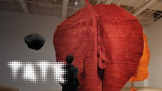 Step inside Magdalena Abakanowiczs forest of woven sculptures  Tate [upl. by Aihsekan]