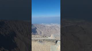 the amazing view from above of jais mountain ras Al khaimah UAE [upl. by Wallie1]