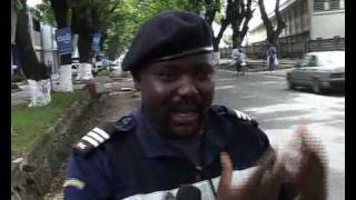 Police de roulage a Kinshasa [upl. by Ellenad251]