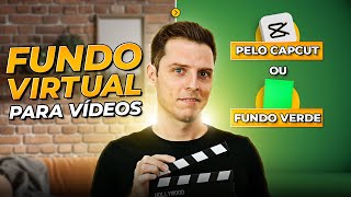 Como fazer Cenário Virtual para VÍDEOS com ou sem Chroma Key Fundo Verde MUITO FÁCIL [upl. by Naugan]