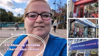 £10 shopping challenge  Charity Shop version [upl. by Norej]