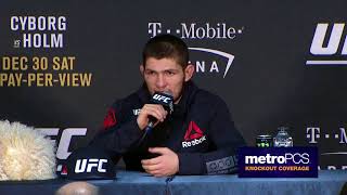 UFC 219 PostFight Press Conference Highlights [upl. by Annij649]