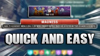 NEW Quick and EASY Madness Calling Card Guide  Call Of Duty Black Ops 6 Zombies [upl. by Sheeree]