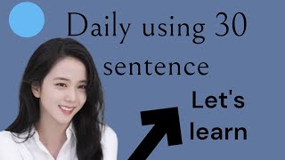 Lets learn Daily using 30 bangla to english sentence [upl. by Naryk]