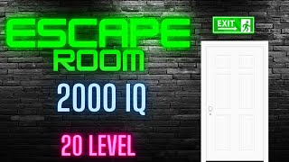 Fortnite  20 LEVEL IQ ESCAPE ROOM By azulcreative All Levels [upl. by Shiff553]