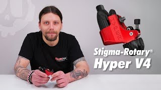 StigmaRotary® Hyper V4 Tattoo Machine  Review Setup amp Unboxing [upl. by Pradeep]