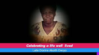 Celebration of a life well lived Dorine Akoth Owiyo [upl. by Alyl780]