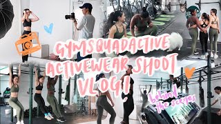 MY ACTIVEWEAR BRAND photoshoot vlog  Behind the scenes❤️ [upl. by Jen777]