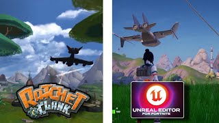 Ratchet and Clank Novalis in Unreal Engine 5 Editor for Fortnite UEFN BETA [upl. by Mcgrody]