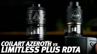 Limitless Plus VS CoilArt Azeroth  Сравнение RDTA [upl. by Neladgam]