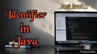 Identifier  In Tamil  Java Language Fundamentals part1 [upl. by Robillard]