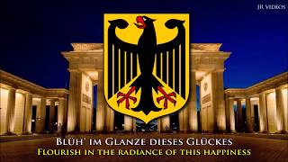 National Anthem of Germany DEEN lyrics  Deutsche Nationalhymne [upl. by Nolur281]