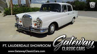 1965 Mercedes 220S Gateway Classic Cars Ft Lauderdale 1247 FTL [upl. by Edivad]