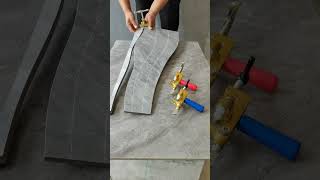 Professional tiling tiler laying tiles expert tiling new tools [upl. by Cirded]