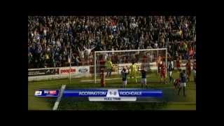 Highlights Accrington Stanley 12 Rochdale 210913 [upl. by Varney]