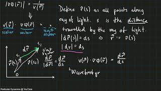 Physical Ray Tracing Part 2 Kinematic Ray Equation [upl. by Elita]