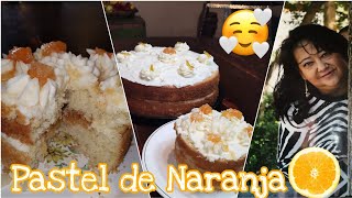 🎂Pastel de Naranja esponjoso con Betún de Mantequilla🍊🧈 [upl. by Malia]