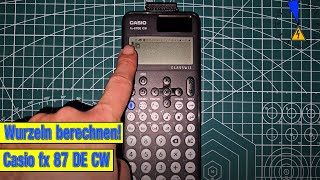 Wurzel berechnen Casio fx 87 DE CW [upl. by Aicetel754]