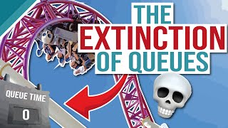 Why Theme Park queue lines are going EXTINCT [upl. by Olin826]