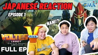 NANI Japanese Reacts Voltes V Legacy  Full Episode 1 Anime Lover [upl. by Netniuq672]