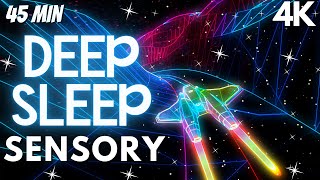 Autism Calming Music Deep Sleep Spaceship Tunnel [upl. by Eelymmij]