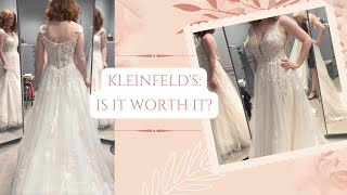 Kleinfeld’s Wedding Dresses Did I Finally Say Yes to a Dress  2022 Bridal Review [upl. by Adnolor]