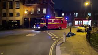 FIRE Command Unit Responding Dockhead Fire Station LFB [upl. by Ogdon]