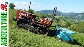 Fiatagri 7065  Trincia Nobili BNG 230 [upl. by Sik]