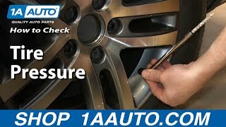 Beginner Car Care Tire Pressure How to Check Inflate and Deflate Tires [upl. by Warfield128]