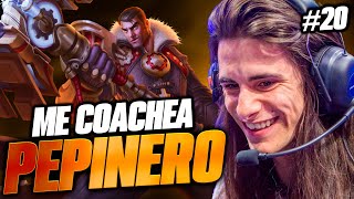 PEPINERO ME HACE COACH CON JAYCE Y CARRILEO LA PARTIDA  Road to Master 20 [upl. by Layol]