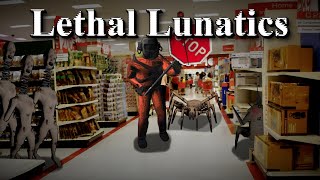 Lethal lunatics pillage space rocks Lethal Company funny moments [upl. by Ecreip]