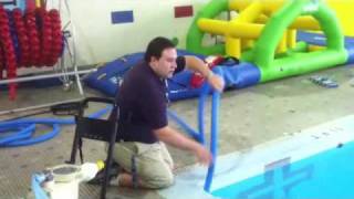 How To Use a Commercial Pool Vacuum [upl. by Blackstock982]