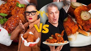 FRIED CHICKEN SHOWDOWN…Nashville vs Asia  Marions Kitchen ft Andycooks [upl. by Stanford]