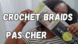 crochet braids coiffure protectrice petit budget moins de 20 euros cheveuxnaturels [upl. by Essy]