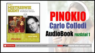 AUDIOBOOK PINOKIO MP3  bajka do słuchania dla dzieci Carlo Collodi [upl. by Bonar499]