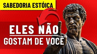 Sinais de que eles não gostam de você ▶ ESTOICISMO DE MARCO AURÉLIO [upl. by Sirromal337]