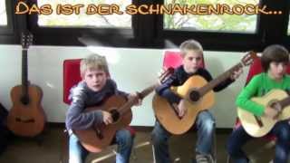 Kinderlied zum Mitsingen  quotSchnakenrockquot  Die GitarrenRäuberbänd [upl. by Butte]